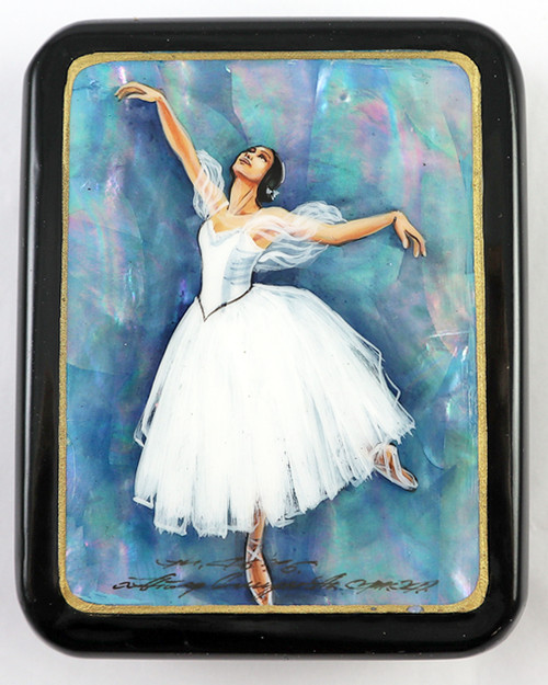 Giselle  by Smirnova | Fedoskino Lacquer Box