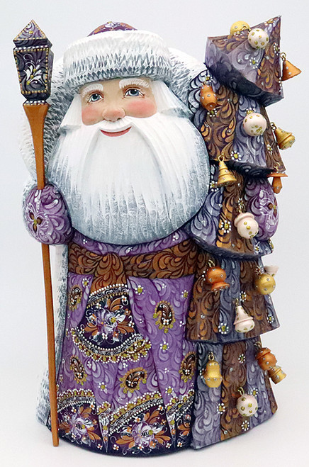 Holiday Joy - Santa with Christmas Tree | Grandfather Frost / Russian Santa Claus