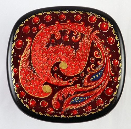 Ivan and Firebird by Mukhin | Kholui Lacquer Box