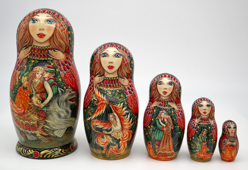 Firebird | Unique Museum Quality Matryoshka Doll