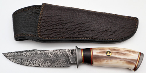 Hunter Drop Point Knife by Bryan W Baker | Knife