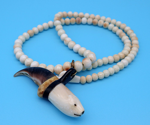 Polar Bear Claw | Baleen and Walrus Ivory Beads Polar Bear Claw | Baleen and Walrus Ivory Beads