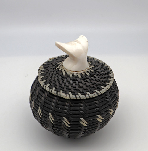 Baleen Basket by James Omnik - Whale Tail