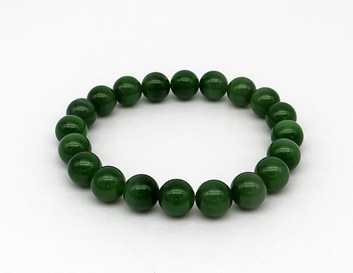 Cat's Eye Siberian Nephrite Jade Bracelet