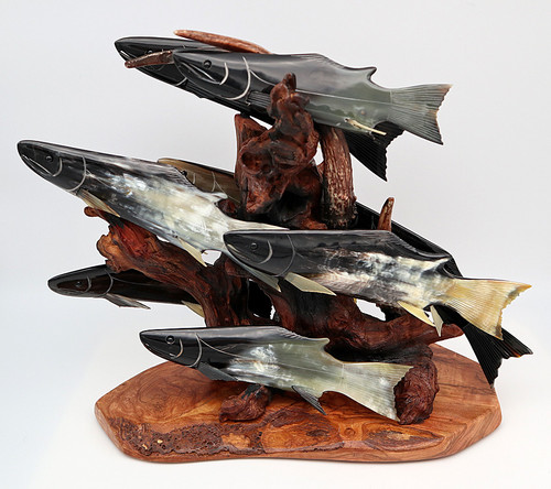 River in Motion | Bone and Antler Carvings