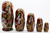 Silent Night Nativity Nesting 5 Piece Set | Religious Theme Matryoshka Nesting Doll