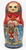 Tzar Saltan by Tsyganova | Unique Museum Quality Matryoshka Doll