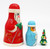 Small Red Santa | Matryoshka / Nevalashka Doll