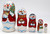 Happy Snowman 5 Piece Set | Matryoshka / Nevalashka Doll