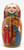 Scarlet Flower - Vyatka Doll | Unique Museum Quality Matryoshka Doll