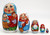 Happy Family with Cat | Traditional Matryoshka Nesting Doll