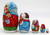 Happy Family with Cat | Traditional Matryoshka Nesting Doll