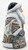 White and Silver Ornamental Santa | Grandfather Frost / Russian Santa Claus