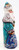 Carved Santa with Blue Bag | Grandfather Frost / Russian Santa Claus