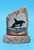 Jumping Killer Whale - Scrimshaw by George Vukson