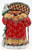 Red and Gold Russian Santa with Large Christmas Tree | Grandfather Frost / Russian Santa Claus 