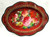 Floral Fantasy - Medium Red Tray | Zhostovo Tray