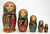 Golden Cockerel 5 Piece Nesting Doll | Unique Museum Quality Matryoshka Doll 