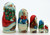 Happy Snowman Family | Fine Art Matryoshka Nesting Doll