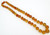 Champagne Amber Round Bead Necklace | Baltic Amber