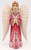 Hand-carved Praying Angel - Pink Dress