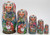 Red Cat-Grey Cat by Galina Ivanova | Unique Museum Quality Matryoshka Doll