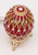 Egg "Net" - Red small | Faberge Style Egg