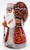 Ded Moroz - Burgundy Toy Bag | Grandfather Frost / Russian Santa Claus