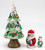 Silver Christmas Tree with Bullfinches - 3 Nest | Matryoshka / Nevalashka Doll