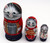 Cats Family - Musicians | Fine Art Matryoshka Nesting Doll