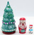 Christmas Tree with Beads- 3 Nest | Matryoshka / Nevalashka Doll