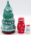 Christmas Tree with Beads- 3 Nest | Matryoshka / Nevalashka Doll