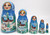 Snegurochka with Village | Matryoshka / Nevalashka Doll
