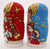 Snow Maiden with Snowman - Small | Traditional Matryoshka Nesting Doll