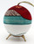 Snowman Ball Ornament | Russian Christmas Ornament