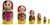 Semenov - 6 Nest | Traditional Matryoshka Nesting Doll