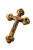 Orthodox Crucifix with Glass Windows - 5"