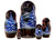 Winter Troika | Traditional Matryoshka Nesting Doll