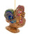 Handmade Cloisonne Rooster Hanging Ornament
