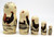 Shadows - Chickens and Sunflowers | Fine Art Matryoshka Nesting Doll