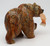 Soapstone Bear with Alabaster Fish by Jon Pust | Bronze and Soapstone