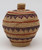 Traditional Yup'ik Woven Small Lidded Basket - Hand Woven Basket  