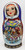 Russian North Legends and Dances 10pc | Alaska Theme Matryoshka Nesting Doll