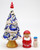 White Christmas Tree  - 3 Nest | Matryoshka / Nevalashka Doll