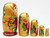 Floral Maiden - Gold | Traditional Matryoshka Nesting Doll