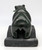 Jade Bear with a Fish on Jade Base | Gemstone Carvings