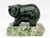 Large Jade Bear on Jade Base | Gemstone Carvings