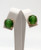 14k Gold Siberian Nephrite Earrings