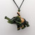 Nephrite Jade Elephant Necklace