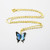 Sapphire the Butterfly | Bejeweled Enamel Boxes